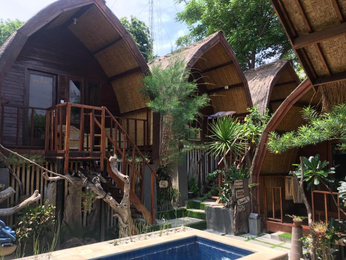 The Golden Ave Bungalow Hotel Gili Trawangan Bagian luar foto